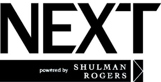 NEXT POWERED BY SHULMAN ROGERS logo