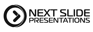 NEXT SLIDE PRESENTATIONS logo