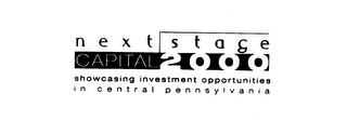NEXT STAGE CAPITAL 2000 SHOWCASING INVESTMENT OPPORTUNITIES IN CENTRAL PENNSYLVANIA logo