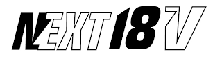 NEXT18V logo