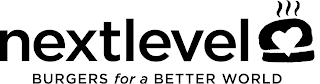 NEXTLEVEL BURGERS FOR A BETTER WORLD logo