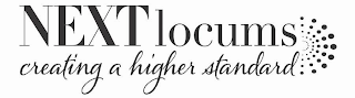 NEXTLOCUMS CREATING A HIGHER STANDARD logo