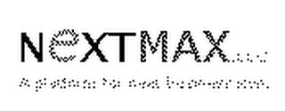 NEXTMAX, LLC A PLATFORM FOR NEXT BUSINESS ICON. logo