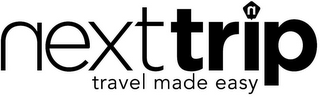 NEXTTRIP N TRAVEL MADE EASY logo