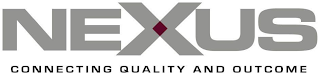 NEXUS CONNECTING QUALITY AND OUTCOME logo