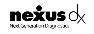 NEXUS DX NEXT GENERATION DIAGNOSTICS logo