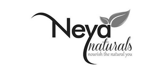 NEYA NATURALS NOURISH THE NATURAL YOU logo