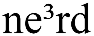 NE³RD logo