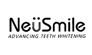 NEÜSMILE ADVANCING TEETH WHITENING logo