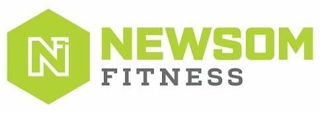 NF NEWSOM FITNESS logo