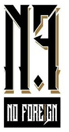 NF NO FOREIGN logo