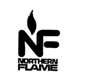 NF NORTHERN FLAME logo