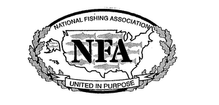 NFA NATIONAL FISHING ASSOCIATION UNITED IN PURPOSE logo