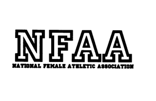 NFAA NATIONAL FEMALE ATHLETIC ASSOCIATION logo