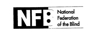 NFB NATIONAL FEDERATION OF THE BLIND logo