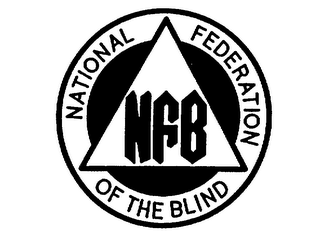 NFB NATIONAL FEDERATION OF THE BLIND logo