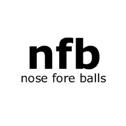 NFB NOSE FORE BALLS logo