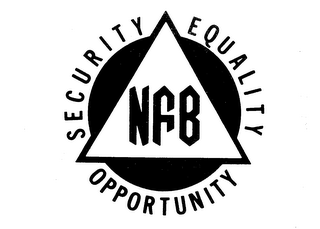 NFB SECURITY EQUALITY OPPORTUNITY logo
