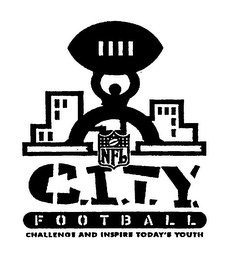 NFL C.I.T.Y. FOOTBALL CHALLENGE AND INSPIRE TODAY'S YOUTH logo