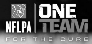 NFLPA ONE TEAM FOR THE CURE logo