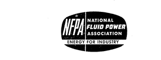 NFPA NATIONAL FLUID POWER ASSOCIATION ENERGY FOR INDUSTRY logo