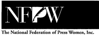 NFPW THE NATIONAL FEDERATION OF PRESS WOMEN, INC. logo