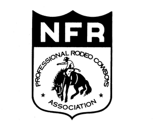 NFR PROFESSIONAL RODEO COWBOYS ASSOCIATION logo