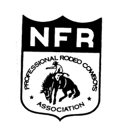 NFR PROFESSIONAL RODEO COWBOYS ASSOCIATION logo