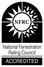 NFRC NATIONAL FENESTRATION RATING COUNCIL ACCREDITED logo