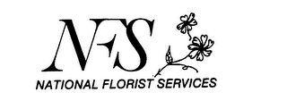NFS NATIONAL FLORIST SERVICES logo