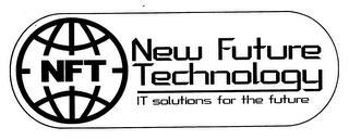 NFT NEW FUTURE TECHNOLOGY IT SOLUTIONS FOR THE FUTURE logo