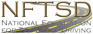 NFTSD NATIONAL FOUNDATON FOR TEEN SAFE DRIVING logo