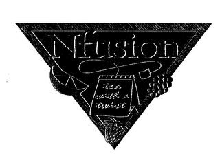 NFUSION TEA WITH A TWIST logo