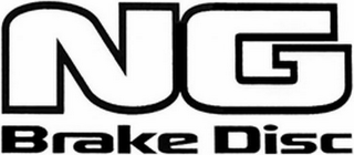 NG BRAKE DISC logo
