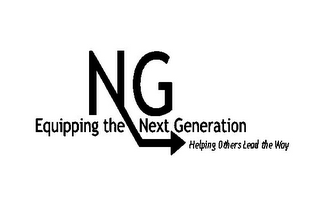 NG EQUIPPING THE NEXT GENERATION HELPING OTHERS LEAD THE WAY logo