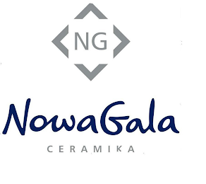 NG NOWA GALA CERAMIKA logo