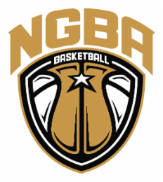 NGBA BASKETBALL logo