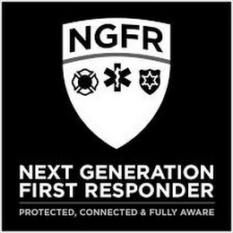 NGFR NEXT GENERATION FIRST RESPONDER PROTECTED, CONNECTED & FULLY AWARE logo