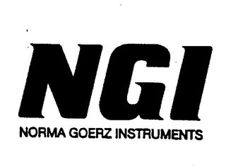 NGI NORMA GOERZ INSTRUMENTS logo
