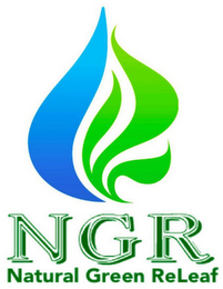 NGR NATURAL GREEN RELEAF logo