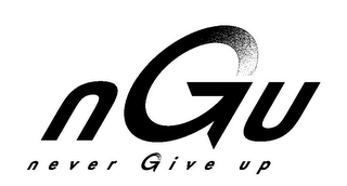 NGU NEVER GIVE UP logo