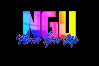 NGU NEVER GIVE UP logo