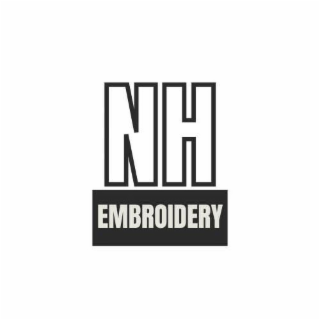 NH EMBROIDERY logo