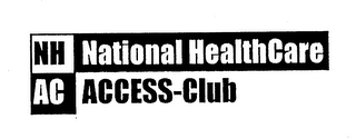 NH NATIONAL HEALTHCARE AC ACCESS-CLUB logo