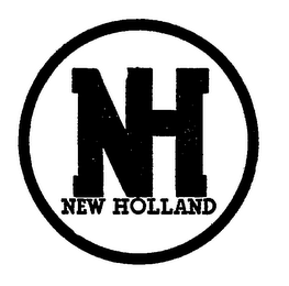 NH NEW HOLLAND logo