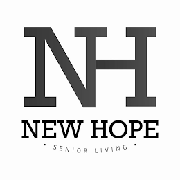 NH NEW HOPE · SENIOR LIVING · logo