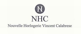 NH NHC NOUVELLE HORLOGERIE VINCENT CALABRESE logo