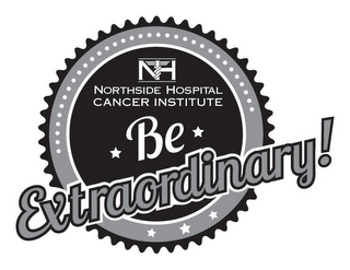 NH NORTHSIDE HOSPITAL CANCER INSTITUTE BE EXTRAORDINARY! logo