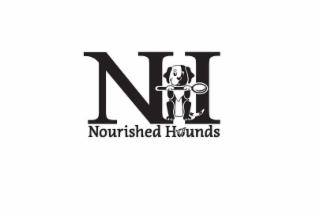 NH NOURISHED HOUNDS logo