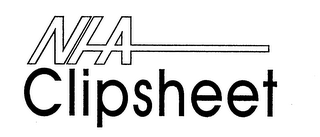 NHA CLIPSHEET logo